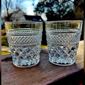 1960s Vintage Wexford Whiskey/Scotch Glasses - Set of Two